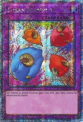 Token Stampede - RA04-EN149 - Quarter Century Secret Rare - 1st Edition